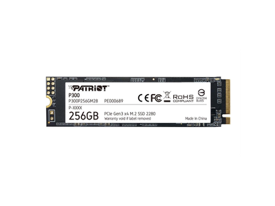 SSD накопичувач Patriot 256GB P300 M.2 2280 PCIe NVMe 3.0 x4 TLC (P300P256GM28)