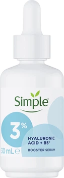 Сыворотка для лица Simple Гиалуроновая кислота + Витамины В5 30 мл (8720181157127)