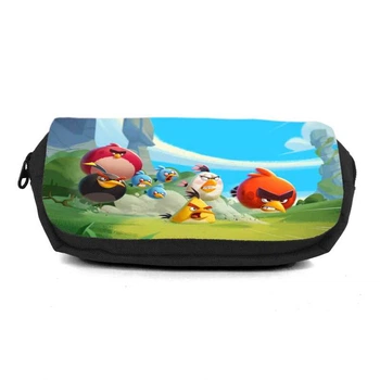 Школьный пенал Angry Birds 0015 органайзер универсальный (ANG-0015-black) черный