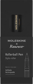 Ручка-ролер Moleskine x Kaweco Чорна 0.7 мм у картонному боксі Чорна (8056598854879)