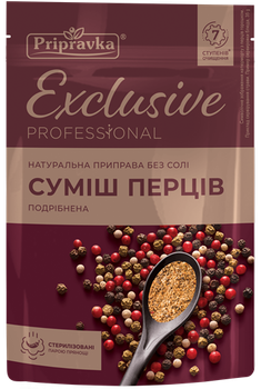 Смесь перцев измельченная Exclusive Professional 35 г Приправка