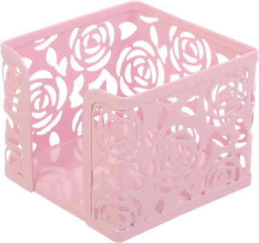 Металлический бокс для бумаги Buromax Rose Pastel Розовый (BM.6217-10)