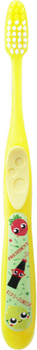 Детская зубная щетка President Kids-Junior от 5 до 11 лет желтая (8030009706247-yellow)