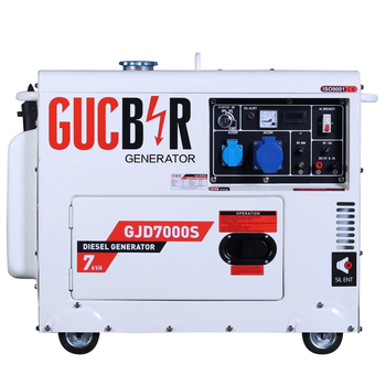 Генератор дизельный Gucbir GJD7000S 7,5 кВА 1 фаза