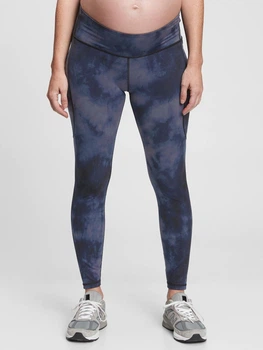 Спортивные леггинсы для фитнеса женские GAP 130455398 XL Фиолетовые (1159767273)