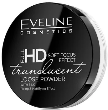 Рассыпчатая пудра для лица - Eveline Cosmetics Full HD Soft Focus Transparent Loose Powder 6g (6g) (646127-82526)
