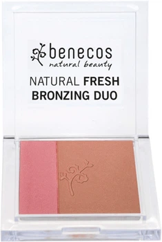 Румяна-бронзер для лица Benecos Natural Beauty Duo Ibiza Nights 8 г (4260198092584)