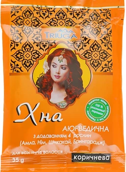 Хна аюрведична коричнева - Triuga 35g (274811-31017220)