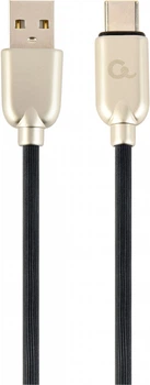 Kabel Cablexpert USB - USB Type-C 1 m Czarny (CC-USB2R-AMCM-1M)