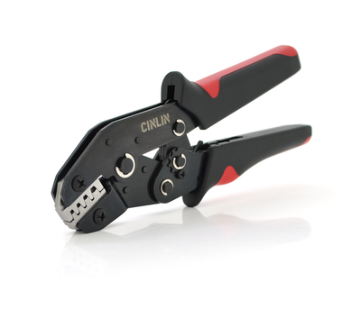 Инструмент обжимной SN-58B для обжимки клемм, 0.25-2.5mm2, Black-red