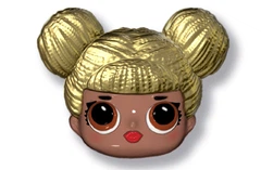 Пластикова форма для мила "Лялька Queen Bee"