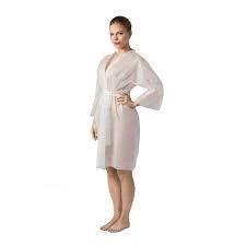Халат кимоно с поясом L/XL Doily белый