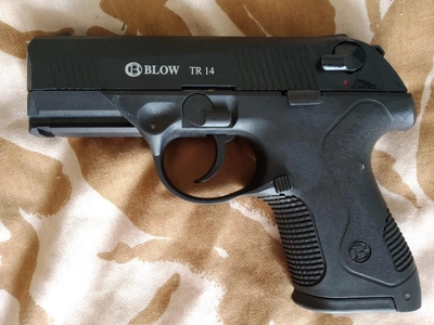 Сигнальный пистолет Blow TR 14 с дополнительным магазином