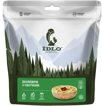 Полента с овощами Їdlo 90 г (4820219970385)