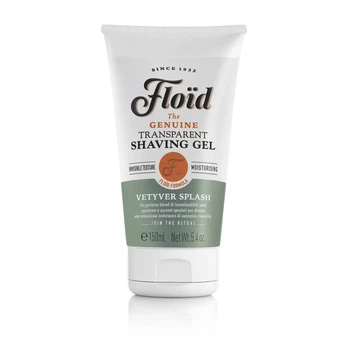Прозрачный гель для бритья Floid Shaving Gel Vetyver Splash 150 мл