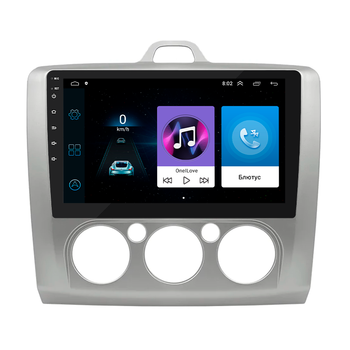 Штатная магнитола Lesko для Ford Focus II (North America) 2007-2010 9" 1/16GB Wi-Fi Optima GPS Android Фокус
