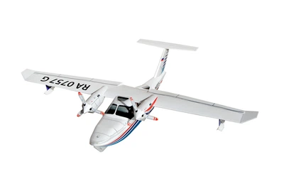 Сборная модель из картона Умная бумага Многоцелевой самолет-амфибия LA-8