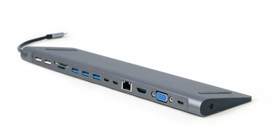 Док-станция Type-C Cablexpert (A-CM-COMBO9-01)