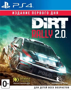 DiRT Rally 2.0 Day One Edition (англійська версія) PS4
