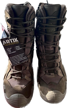Военные тактические ботинки Vaneda Nato Хаки, Зимние до -20 берцы из натуральной кожи. 47