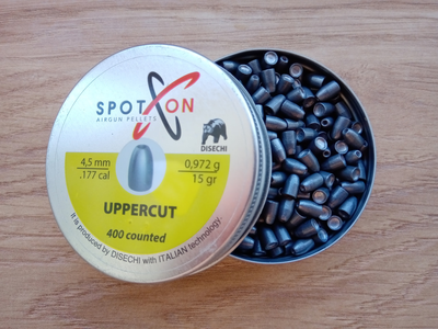 Пули Spoton Uppercut 0.972 гр, 400 шт