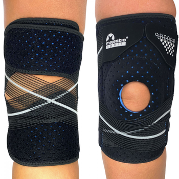 Фіксатор (бандаж) для колін Majestic Sport M-KS-BG