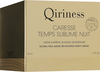 Qiriness Caresse Temps Sublime Nuit Ultimate Anti-Age відновлюючий нічний крем 50 мл (943634-33118)