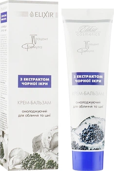 Крем для обличчя бальзам з екстрактом чорної ікри - Еліксир 100ml (172017-6367)