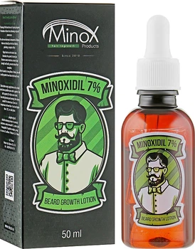 MinoX 7% Beard Growth Lotion Лосьйон для росту бороди 50ml (862707-2853)
