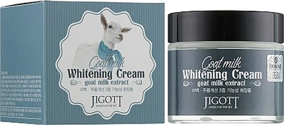 Отбеливающий крем с экстрактом козьего молока - Jigott Goat Milk Whitening Cream 70ml (602597-4103)