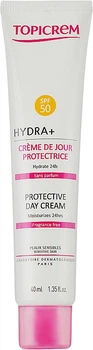 Захисний денний крем SPF50 - Topicrem Hydra + Protective Day Cream SPF50 40ml (1100827-77240)