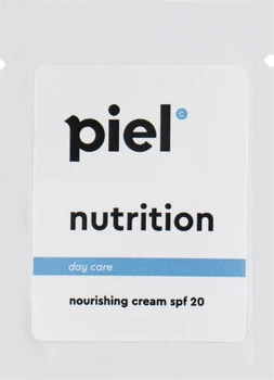 Денний живильний крем Piel Cosmetics Silver Cream Youth Defence Nutrition SPF 20 (пробник) 3ml (438289-13286)