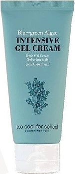 Інтенсивний гель-крем для обличчя - Too Cool For School Blue-Green Algae Intensive Gel Cream 50ml (949038-39944421)