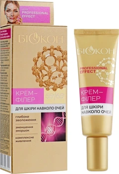 Крем-филлер для кожи вокруг глаз 55+/65+ - Биокон Professional Effect 25ml (525517-47546)
