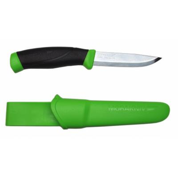 Туристичний ніж із нержавіючої сталі Morakniv Mora Companion green