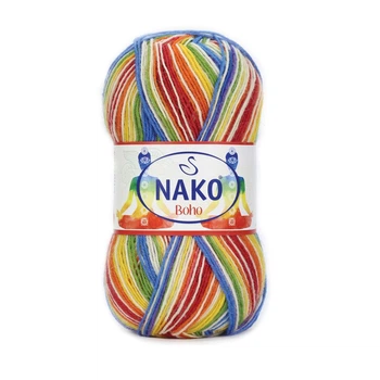 Носочная пряжа Nako Boho Concept 82444 Chakras