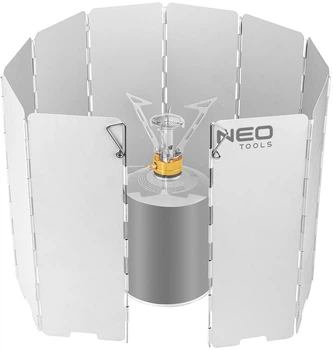 Osłona przeciwwiatrowa dla palnika NEO Tools aluminium 10 płyt o wymiarach 24x84 cm 0.277 kg (5907558467239)