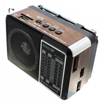 Аккумуляторный FM-радиоприемник NEEKA NK-204 USB портативный