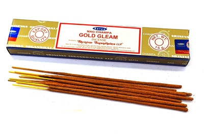 Благовоние "Gold Gleam" "Блеск Золота" 15 гр Satya масала 33797