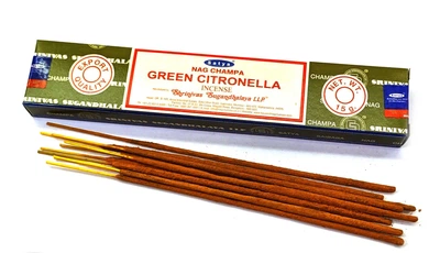 Благовоние "Green Citronella" "Зеленая Цитронела" 15 гр Satya масала 33796