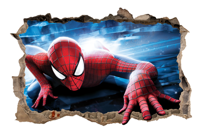 Наклейка на стену детская Oracal Spiderman Спайдермен 115 х 75 см (SM57)