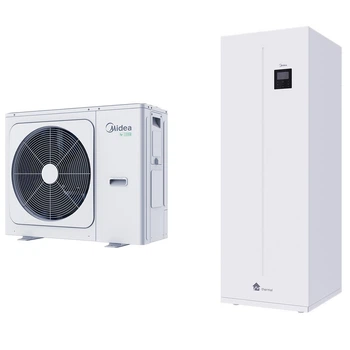 Тепловий насос повітря-вода Midea MWA-V14W/D2RN8-B/HBT-A160/240CD30GN8-B серія ARCTIC 2022 з баком-бойлером ГВС