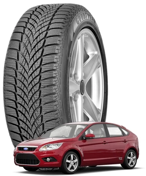 GoodYear UltraGrip Ice 2 205/55 R16 94T XL - Шины Ford Focus II, III 2004 - 2019