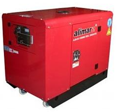 Дизельный генератор 1 фазный Alimar ALM-DS-13500ME Электрозапуск / 13.5 kWa