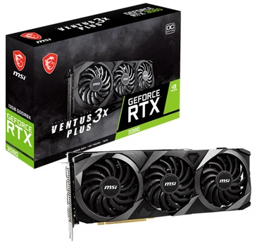 Відеокарта MSI GeForce RTX 3080 VENTUS 3X PLUS OC (Limited Hash Rate) (RTX 3080 VENTUS 3X PLUS 12G OC LHR)