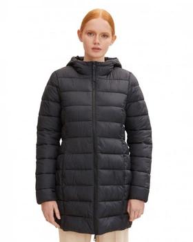 Длинная куртка Tom Tailor lightweight puffer coat M Черный 1031391-14482