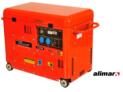 Генератор дизельний Alimar ALM DS-10000ME 1 фаза 10,0 кВА
