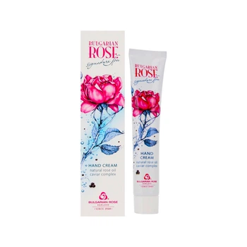 Крем для рук с экстрактом черной икры и маслом розы Bulgarian Rose