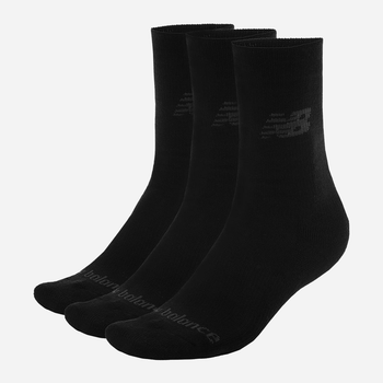 Набор носков New Balance Perf Cotton Cush Crew LAS95363BK 35-38 3 пары Черные (192983723165)