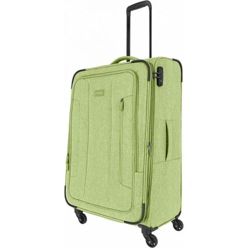 Чемодан на 4 колесах дорожный 47x77x30 см. зеленый Travelite 2202709
